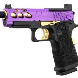 Lancer Tactical Stryk Hi-Capa 4.3 Violet/Or Pistolet Airsoft GBB Stryk Hi-Capa 4.3 violet/or Lancer 