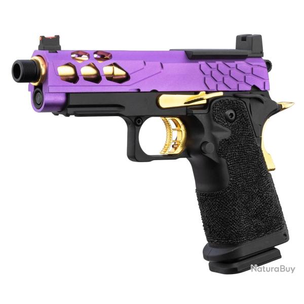 Lancer Tactical Stryk Hi-Capa 4.3 Violet/Or Pistolet Airsoft GBB Stryk Hi-Capa 4.3 violet/or Lancer 