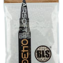 Billes lourdes 0.43g airsoft BLS - Sac de 1 kg CARTON DE 20 SACHETS DE BILLES BLS STD 1KG - 0.43g