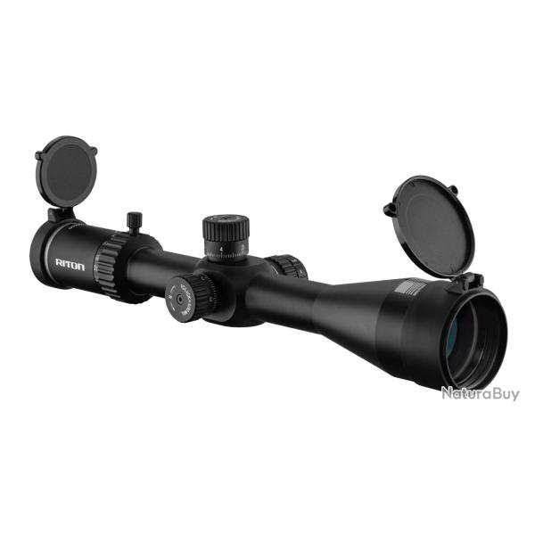 Lunette RITON 3 CONQUER 6-24x50 FFP MRAD r�ticule Lumineux OPTIQUE RITON 3 CONQUER 6-24X50 MRAD IL D
