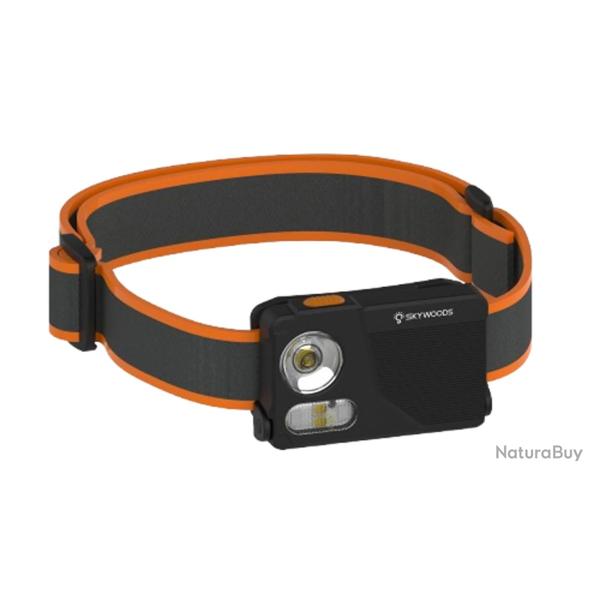 Lampe frontale Skywoods L60A81 - 300 lm - 7 modes - Rechargeable USB-C Skywood L60A81