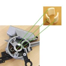 3D printed parts Lee Pro 1000 (3 segments) Lee TR392