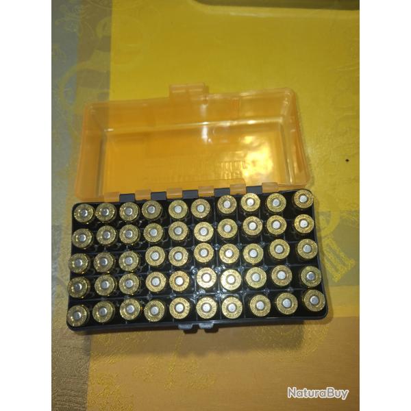 1� sans prix de r�serve 50 �tuis douilles tir�s une fois et amorc�s en 284 winchester