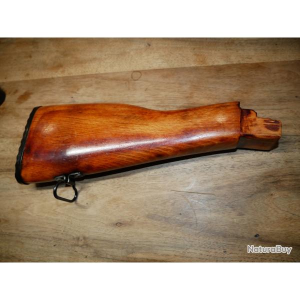 Crosse bois de AK 47/AKM, mod�le sans trappe d'huilier