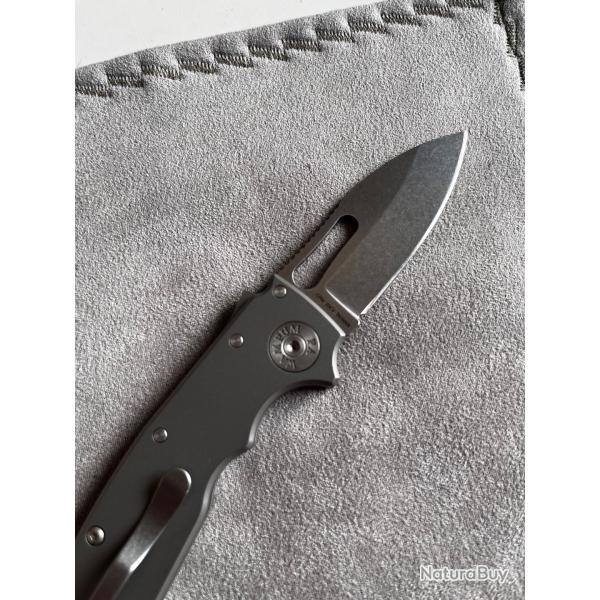 Demko Shark Cub AD-20.5 lame acier 20CV full titanium DLT-TRADING exclusive