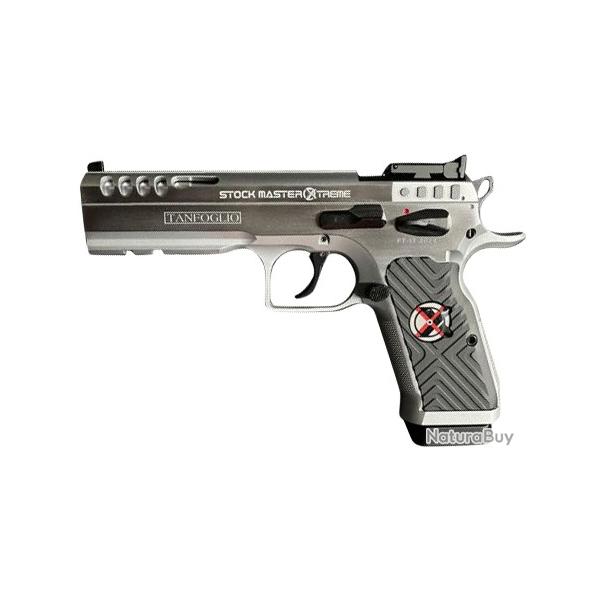 TANFOGLIO STOCK MASTER XTREME 9X19 OPTIC CHROME