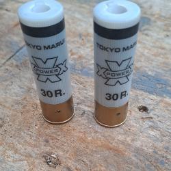 Lot de deux cartouches ShotShell Marui Blanches