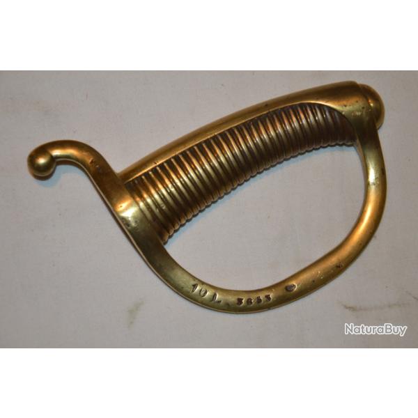 MONTURE SABRE BRIQUET Mle AN IX/1816-EMPIRE-MONARCHIE-SECOND EMPIRE-NAPOLEON-GUERRE 1870/1871