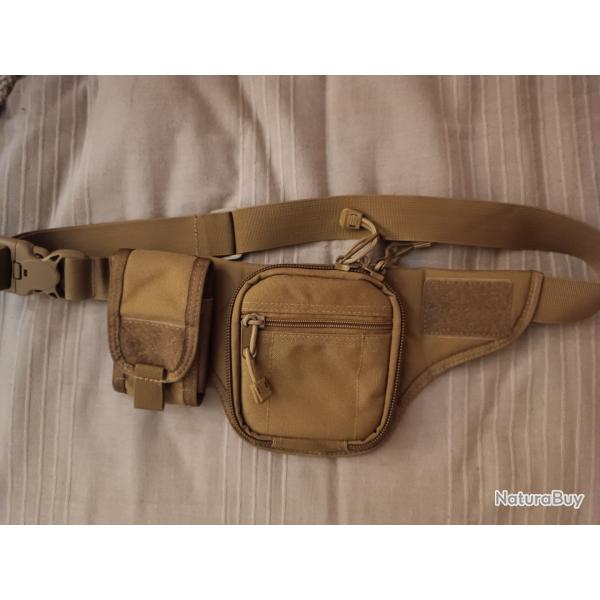 Pochette banane tactique