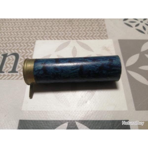 UNE DOUILLE A BROCHE MANUFRANCE AMORC�E DE CALIBRE 16 MARBR�E