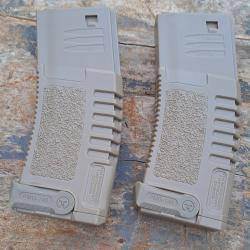 Lot de 2 chargeurs Ares Amoeba 140 billes, en polym&egrave;re.