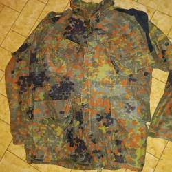 Veste militaire multipoche flecktarn