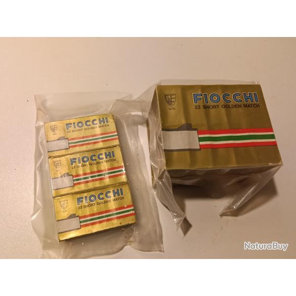 22 short golden match fiocchi