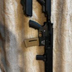 HK 416D electric(11.1v) blowback gel blaster rifle avec fonction blowback bolt r&eacute;aliste