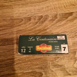 4 boites de cartouche tunet ,3boites de cartouche vouzelaud centenaire, 4 boites vouzelaud complice.