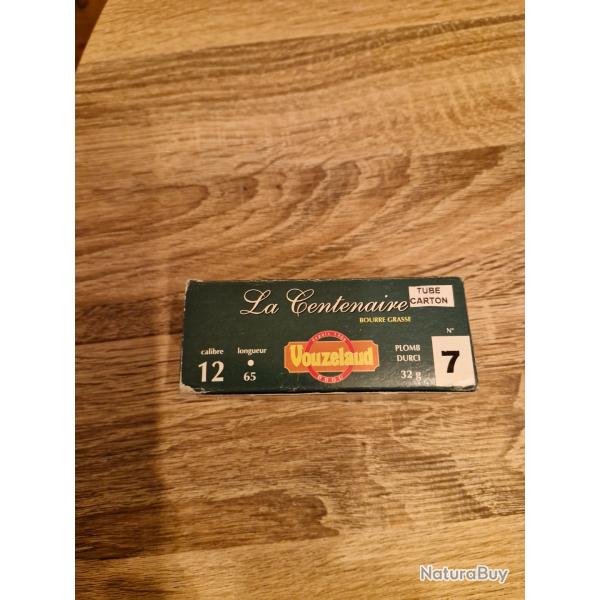 4 boites de cartouche tunet ,3boites de cartouche vouzelaud centenaire, 4 boites vouzelaud complice.