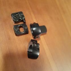 Montage pivotant EAW ,  diam anneaux 1 pouce pour bo&icirc;tier K98