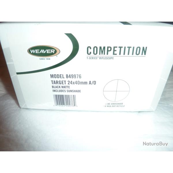 lunette weaver T24 neuve