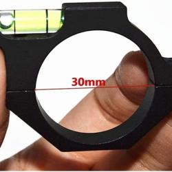 Niveau &agrave; bulle pour lunette de carabine - pr&eacute;cision au tir