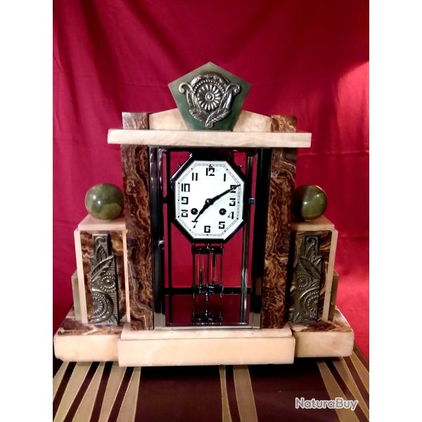 PENDULE 'ART D�CO SKYSCRAPER