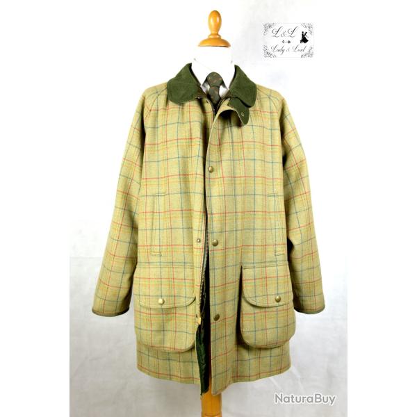 Manteau Chrysalis tweed vert clair taille XXL