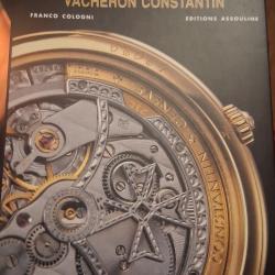 Beau livre "M&eacute;moire des marques Vacheron Constantin" Franco Cologni Neuf 2000