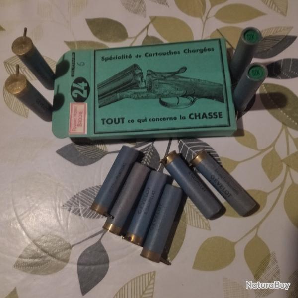 Bo�te de cartouches a broche Cal 24