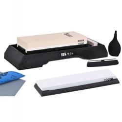 Set de pierres &agrave; aiguiser