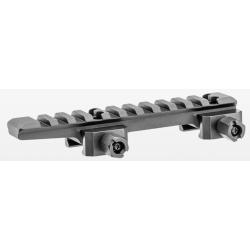 Rail de sur&eacute;l&eacute;vation Eratac R&eacute;hausseur 21-21 BH15 L.130mm fixe Eratac