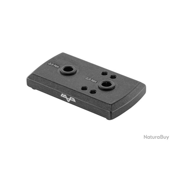 EAW GTM adaptateur Noblex Sight GTM adaptateur Docter entraxe 20mm BH 6mm