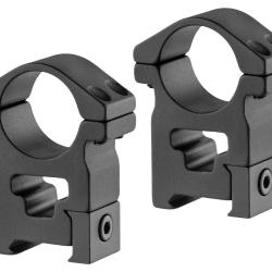 Colliers haut sur prisme 21 mm type picatinny Weaver Diam.30 Bh 24.5