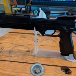 RARE & COLLECTOR : R&eacute;plique Airsoft Auto-9 Robocop - &Eacute;tat Neuf d'Exposition