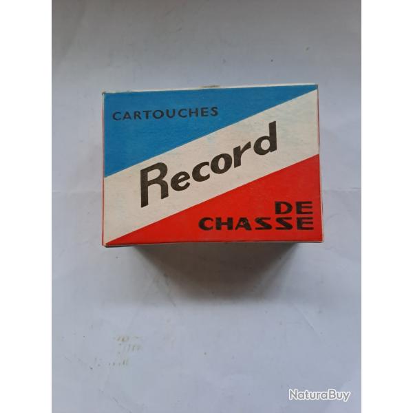 Bo�te de10 belles cartouches anciennes cal 16 RECORD douilles cartons