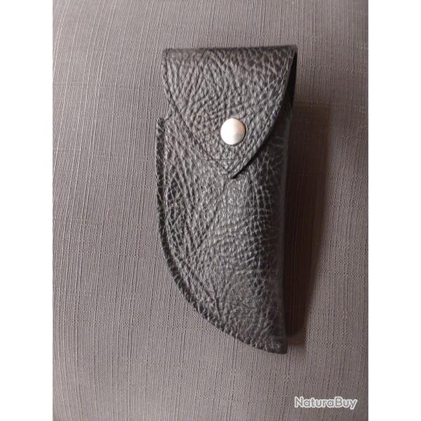 Etui cuir noir