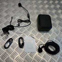 veilleur de nuit waterproof autonomie 10-12h bluetooth 4.2 amplificateur vocal enceinte sd-m800