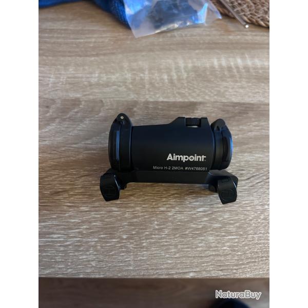 Aimpoint micro h2 montage blaser