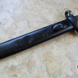 baionnette couteau Italie mod 1938 lame refix&eacute;e ABC N 104 caracano 1891 ww1 ww2 italien origine Nice