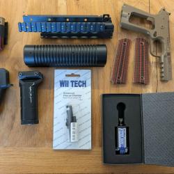 lot pi&egrave;ces airsoft