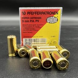 Munitions WADIE "Pepper cartridges" 9mm PAK - 10 X munitions poivre