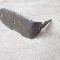 Ancienne plaque de couche pour fusil &agrave; chien, piston, silex ??