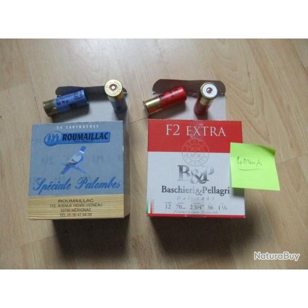 Lot de 50 cartouches 12/70