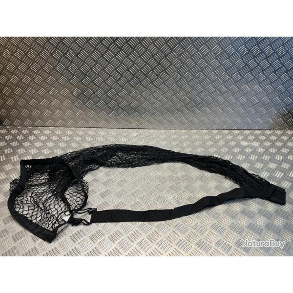 sac filet chasse porte gibier polyester noir 60 x 100cm neuf