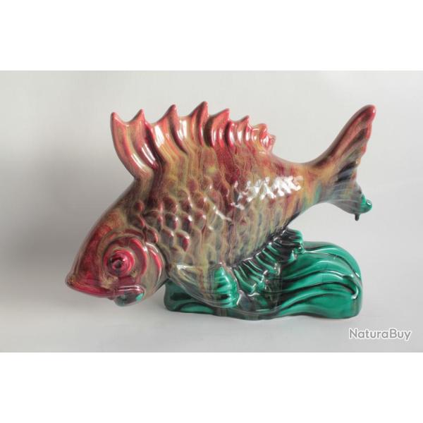 Poisson c�ramique Jean-Marie Radureau Vallauris