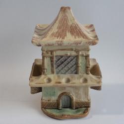 Pot &agrave; tabac c&eacute;ramique Pagode chinoise