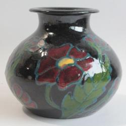 Vase terre verniss&eacute;e SISPA Emile SIMONOD Savoie