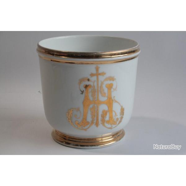 Cache pot porcelaine XIXe si�cle