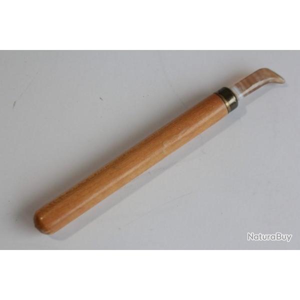 Ancien brunissoir en agate