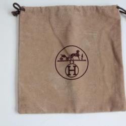 HERMES Sac &agrave; poussi&egrave;re Housse Dustbag 21,5 x 22 cm