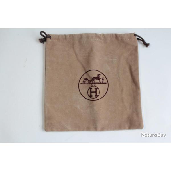 HERMES Sac � poussi�re Housse Dustbag 21,5 x 22 cm