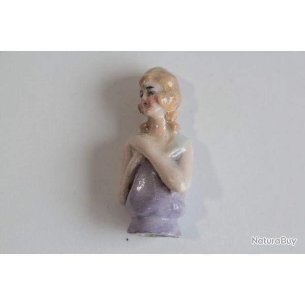 Demi figurine porcelaine Femme